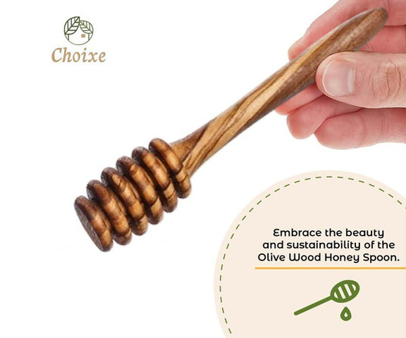 Olive Wood Honey Spoon    