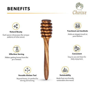 Olive Wood Honey Spoon