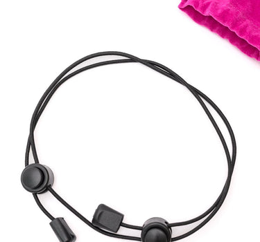 Adjustable Crop Band In Black