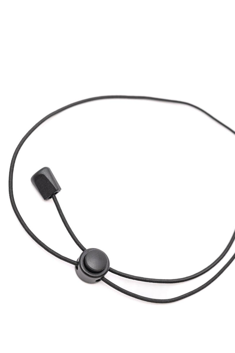 Adjustable Crop Band In Black - Three Mad Hatters Mercantile 