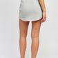 FRENCH TERRY PAPER BAG MINI SKIRT Mini Skirt   