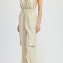 Can't Keep Me Here Cargo Jumpsuit