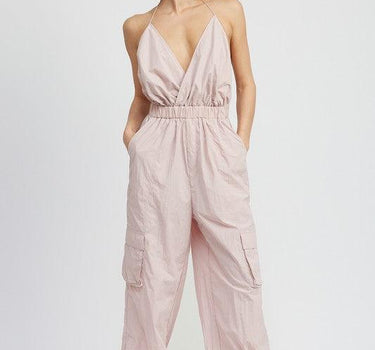 Can't Keep Me Here Cargo Jumpsuit