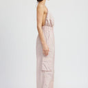 Can't Keep Me Here Cargo Jumpsuit