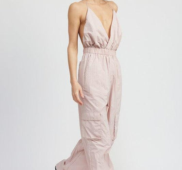 Can't Keep Me Here Cargo Jumpsuit