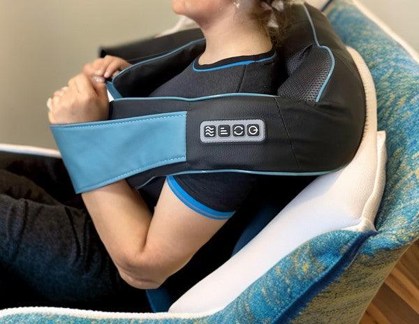 Neck and Shoulder Massager w/Heat - Three Mad Hatters Mercantile 