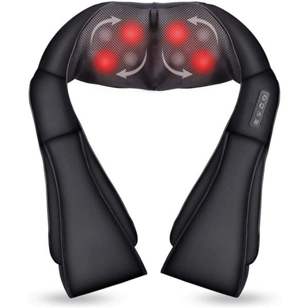 Neck and Shoulder Massager w/Heat Shoulder Massager As shown One Size 