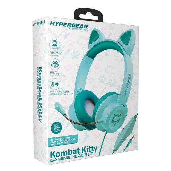 HyperGear Kombat Kitty Kids Gaming Headset - Three Mad Hatters Mercantile 