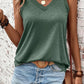 V-Neck Wide Strap Tank    