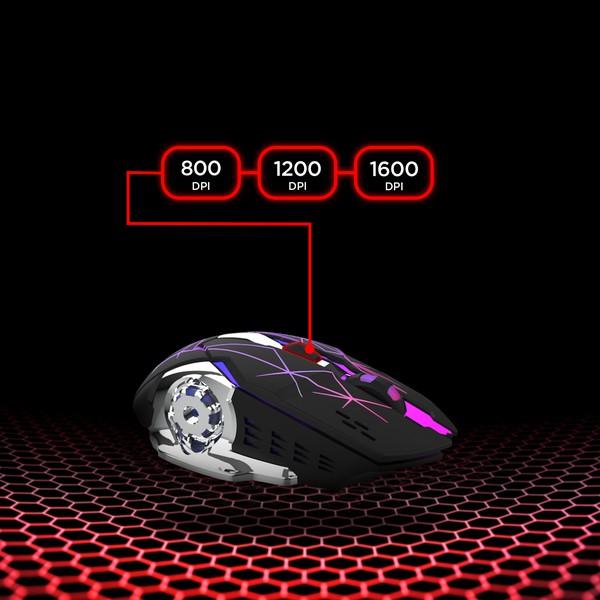 HyperGear Chromium Wireless Gaming Mouse - Three Mad Hatters Mercantile 