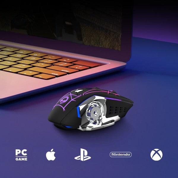 HyperGear Chromium Wireless Gaming Mouse - Three Mad Hatters Mercantile 