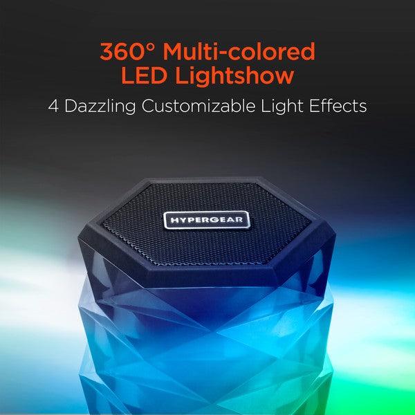 HyperGear LYTE Mini Wireless LED Speaker - Three Mad Hatters Mercantile 