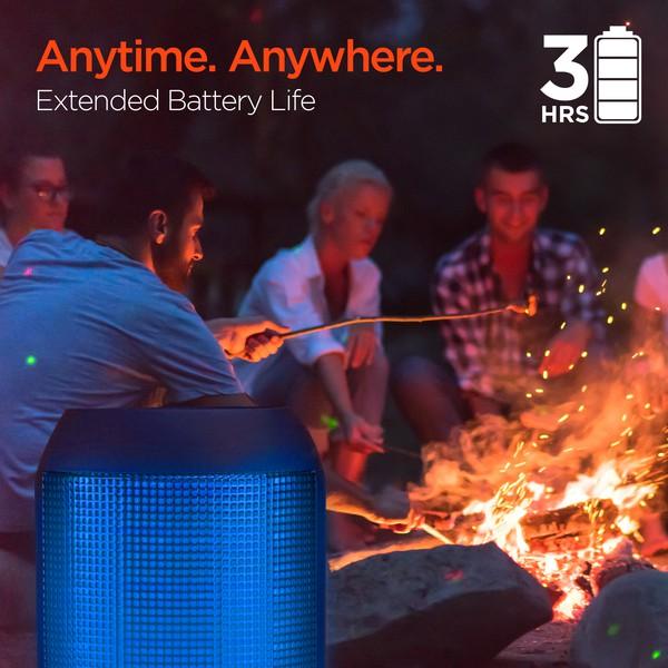 HyperGear Rave Mini Wireless LED Speaker - Three Mad Hatters Mercantile 