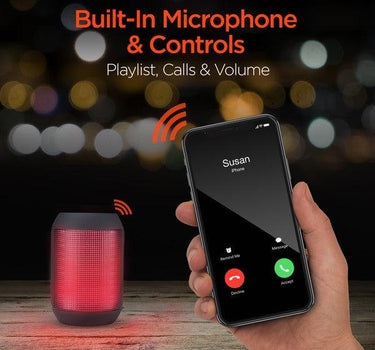 HyperGear Rave Mini Wireless LED Speaker