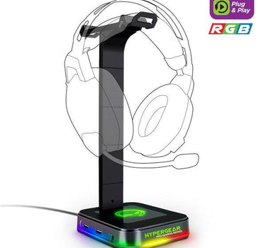 HyperGear RGB Command Station Headset Stand