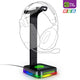 HyperGear RGB Command Station Headset Stand  Black One Size 