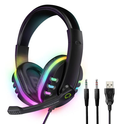 Hypergear SoundRecon RGB LED Gaming Headset  Black One Size 