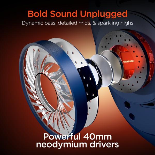 HyperGear VIBE Wireless Headphones - Three Mad Hatters Mercantile 