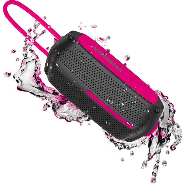 HyperGear Wave Water Resistant Wireless Speaker  Pink One Size 