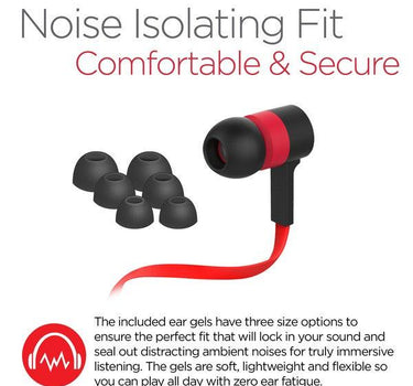 HyperGear Low Ryder Earphones w/Mic 3.5mm