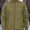 Mens Solid Soft Shell Storm Tech Jacket Coat