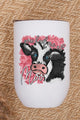 Valentine's Day You Had Me at Moo Wine Cup Wine Tumbler White OS 