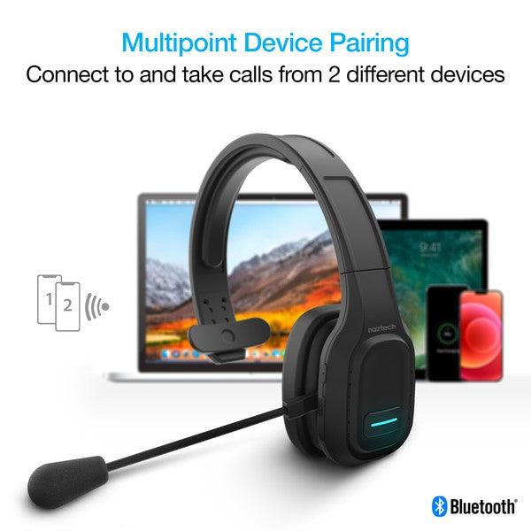 Naztech NXT-700 Xtreme Noise Cancelling Headset - Three Mad Hatters Mercantile 