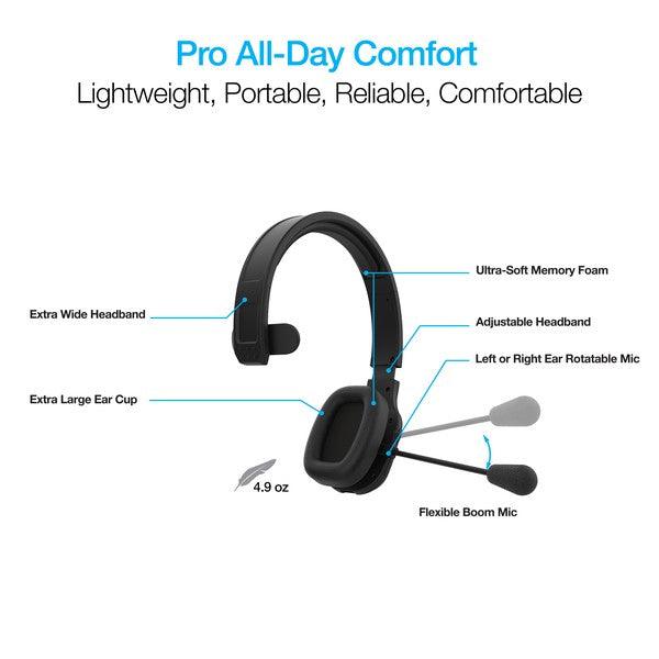 Naztech NXT-700 Xtreme Noise Cancelling Headset - Three Mad Hatters Mercantile 