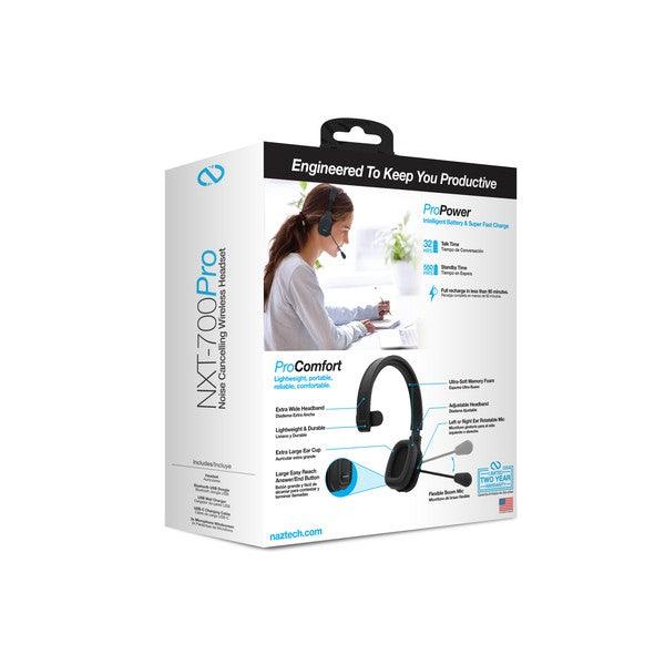 Naztech NXT-700 Xtreme Noise Cancelling Headset - Three Mad Hatters Mercantile 