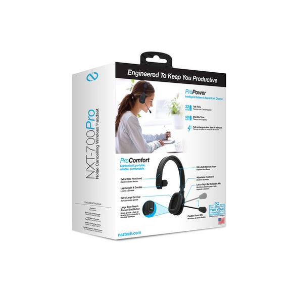 Naztech NXT-700 Xtreme Noise Cancelling Headset    