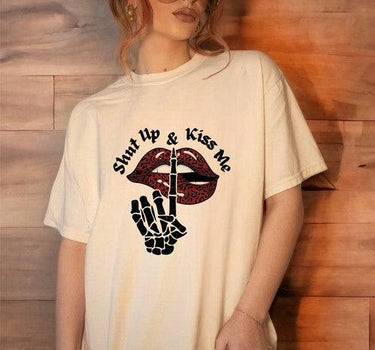 Shup Up and Kiss Me Graphic Tee