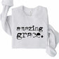 Amazing Grace Premium Crewneck Sweatshirt Graffic Sweatshirt Ash L 