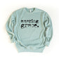 Amazing Grace Premium Crewneck Sweatshirt Graffic Sweatshirt Heather Dusty Blue L 