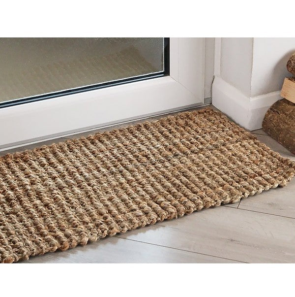 2x3 Feet Jute Hand-Woven Braided Door Mat Area Rug Jute Door Mat   