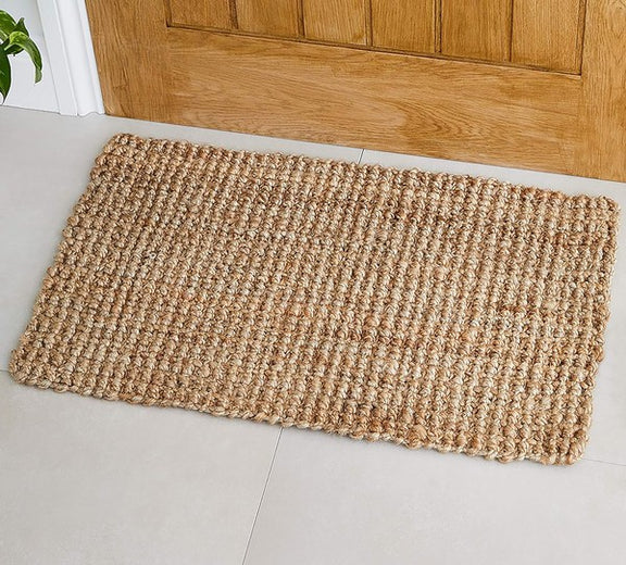 2x3 Feet Jute Hand-Woven Braided Door Mat Area Rug Jute Door Mat   