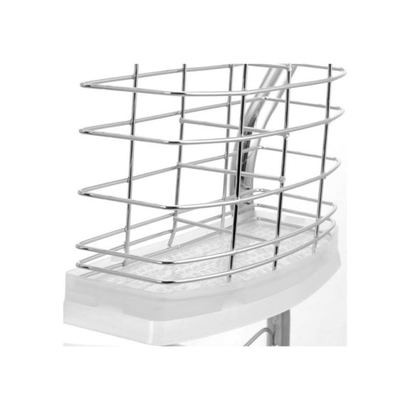 Better Chef 22 Inch 2-Level R-Shaped Dish Rack    