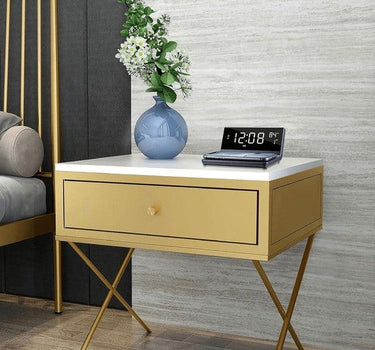 Supersonic Dual Alarm Clock with Wireless Charger