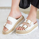 Monique Buckled Platform Shoes