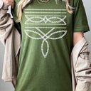 Western Boot Stitch Graphic Tee
