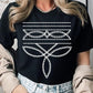 Western Boot Stitch Graphic Tee Boot Stitch Graphic Tee BLACK S 