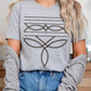 Western Boot Stitch Graphic Tee Boot Stitch Graphic Tee ATHLETIC HEATHER S 