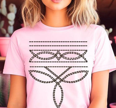 Western Boot Stitch Graphic Tee