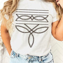 Western Boot Stitch Graphic Tee
