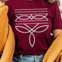 Western Boot Stitch Graphic Tee