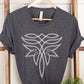 Western Boot Stitch Graphic T Shirts Boot Stitch Graphic Tee DARK GREY HEATHER S 