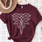 Western Boot Stitch Graphic T Shirts Boot Stitch Graphic Tee MAROON S 