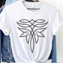 Western Boot Stitch Graphic T Shirts