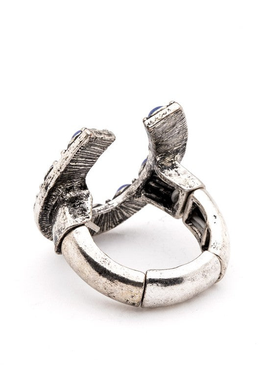 Horse Shoe Western Stretch Ring Western Stretch Ring   