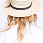 The Irene Western Headband Straw Fedora Hats   