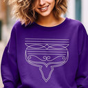 Western Boot Stitch Graphic Fleece Sweatshirts